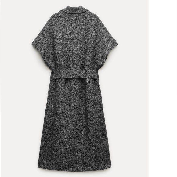 ZARA FLECKED 100% WOOL VEST - Picture 10 of 14